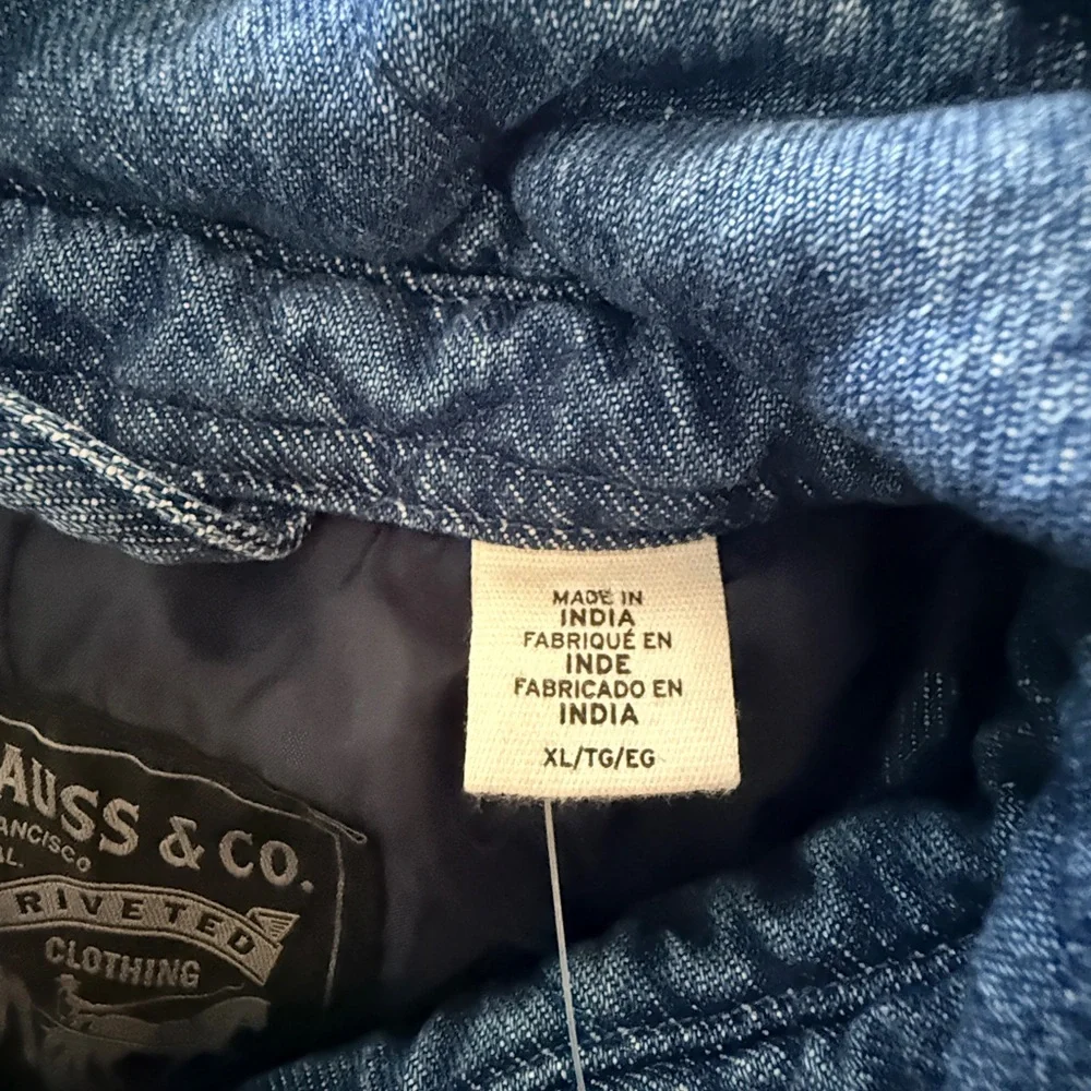 Levi's Quilted Denim Jacket - Blue - Picture 6 of 10